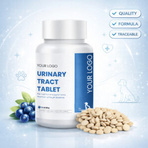 Wholesale Dog Bladder & UTI Support Chewable Tablets | Chicken-Flavored Cranberry Pills for Urinary Tract Health