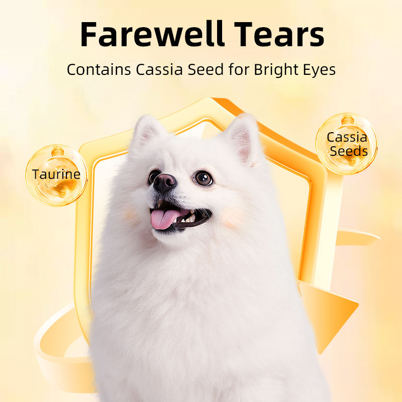 Custom Pet Nutrition Tear Stain Replenishing Drops Support Eye Health and the Immune System in Cats and Dogs - Image 4