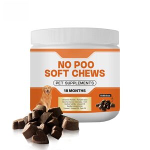 OEM/ODM No Poo Soft Chews for Cats and Dogs Pet Health Care Supplements Customized Flavors, Customized Shapes Pet Supplement