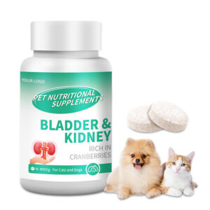 Nutritional Supplement for Pet Cats and Dogs That Effectively Protects the Kidneys and Bladder Health Supplement Chewable Tablet
