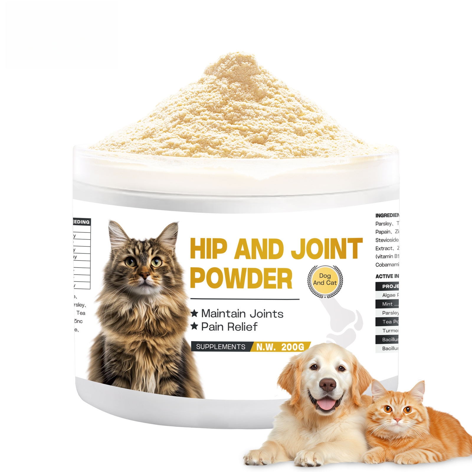 The Mobility Support of the OEM Hip Joint and the Joint Care Powder Help Protect the Cartilage and Maintain Joint Health