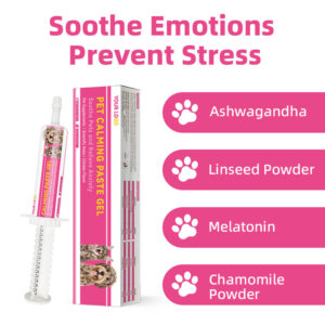 Custom Flavor Gel Paste Calming Supplement Calming Paw-Gel Makes Stress Relief for Cats Multi-cat Household
