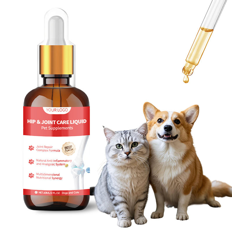 Factory Wholesale All Natural Hip Liquid Glucosamine Drops Supplement Improves Joint Flexibility and Mobility