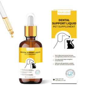 Customized Pet Tooth Cleaning Drops Oral Care Supplements Help Freshen Breath and Clean Teeth to Remove Dog Plaque