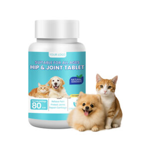ODM/OEM Dog Glucosamine Hip Supplement Tablets with Chondroitin and MSM Arthritis Supplement for Pets