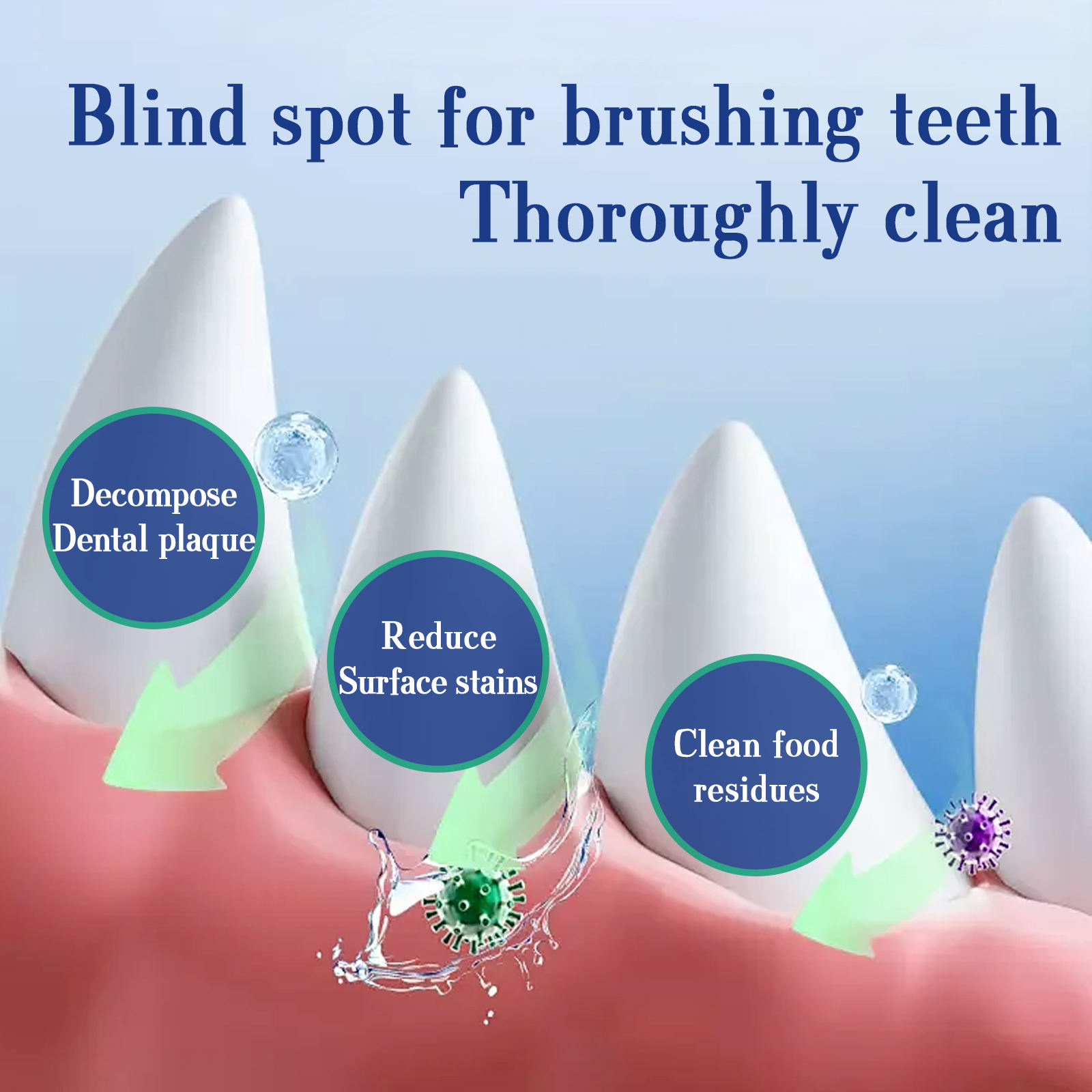 ODM/OEM Oral Health Supplement - Natural Dog Tooth Whitening, Tartar Removal, Dog Teeth Cleaning Powder for Pets - Image 3