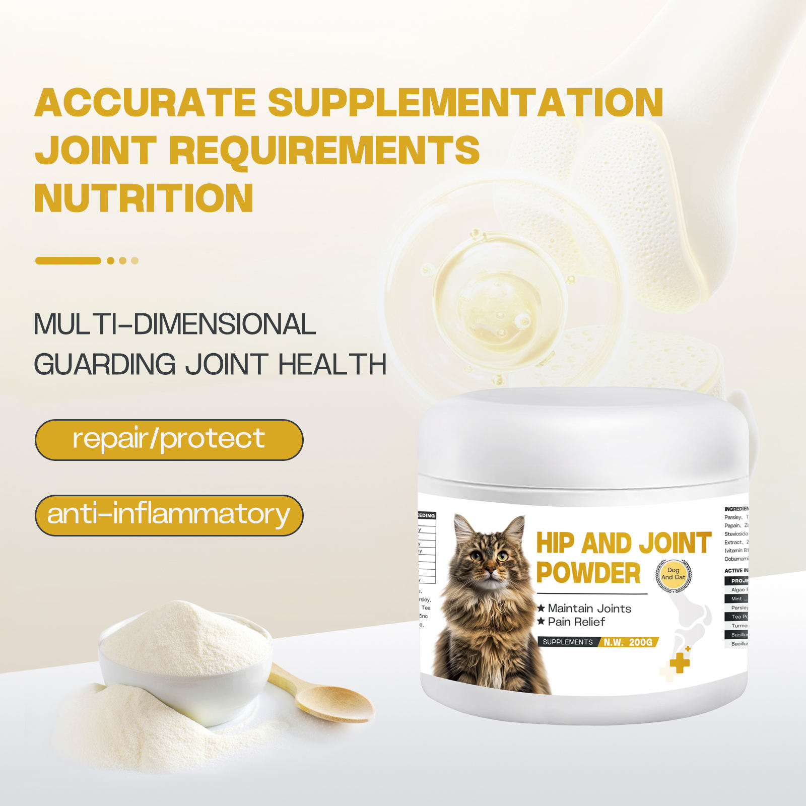 The Mobility Support of the OEM Hip Joint and the Joint Care Powder Help Protect the Cartilage and Maintain Joint Health - Image 3