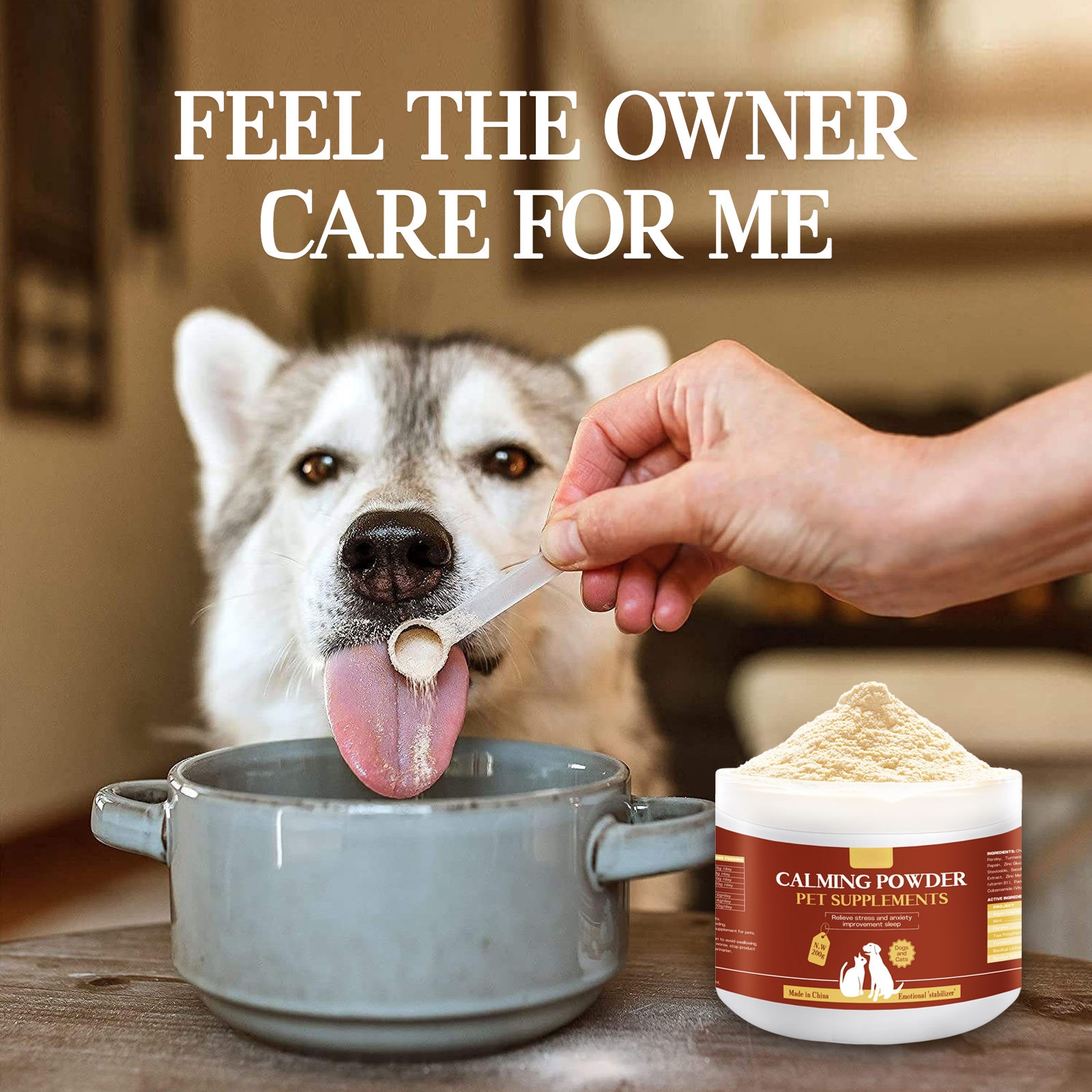Wholesale cat and Dog Calming Powder Helps Relieve Dog Anxiety Barking and Stress Relieves Dog Anxiety - Image 3
