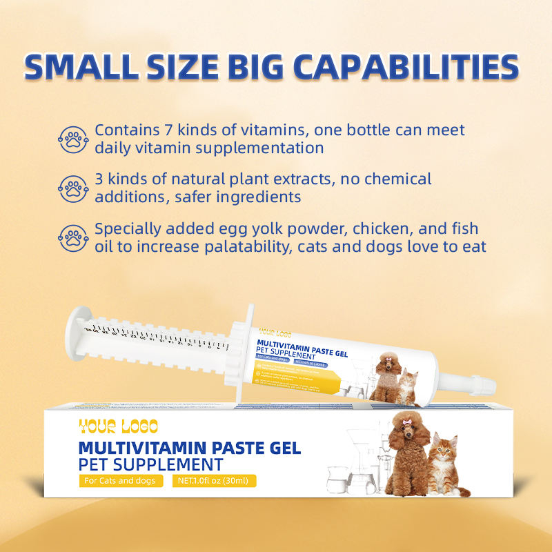 Wholesale Multivitamin Nutritional Supplements Mineral Trace Elements Nutrition Pet cat Nutritional Paste Gel - Image 3