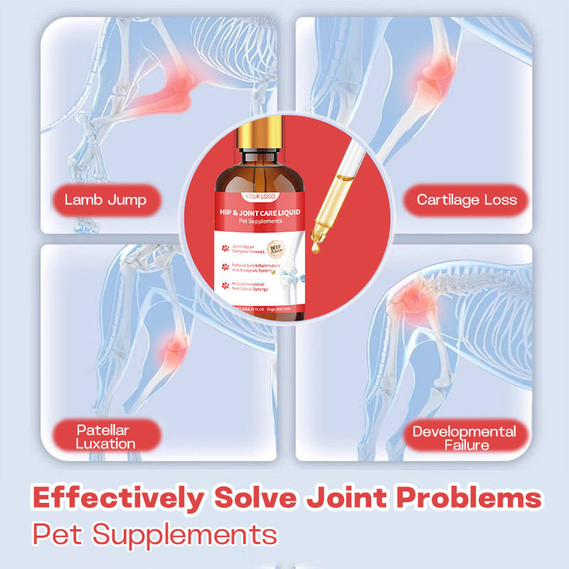 Factory Wholesale All Natural Hip Liquid Glucosamine Drops Supplement Improves Joint Flexibility and Mobility - Image 4