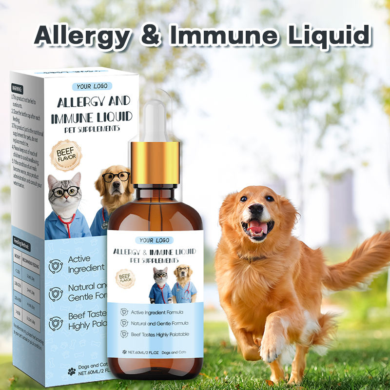 Natural Quercetin Extract Drops Allergy Supplement to Boost Immunity and Promote Cellular Health for Cats and Dogs - Image 4