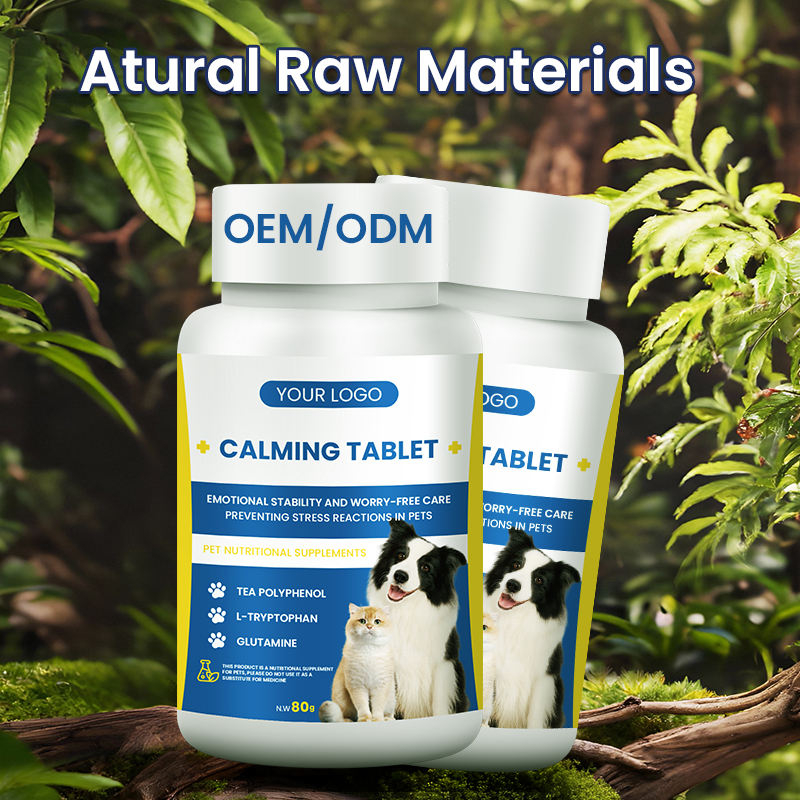 Custom Pet Calming Supplements for Dogs and Cats, Chewable Tablets to Maintain Emotional Balance and Relieve Stress and Anxiety - Image 5