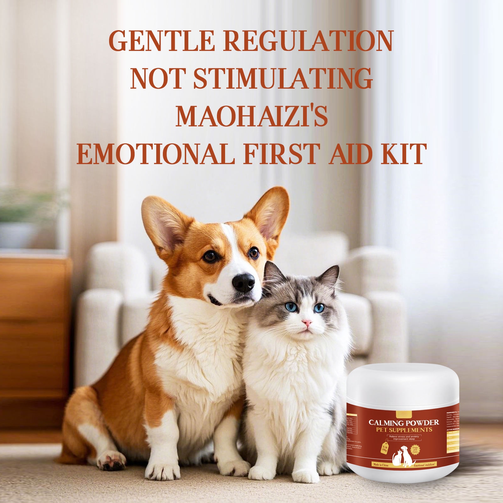 Wholesale cat and Dog Calming Powder Helps Relieve Dog Anxiety Barking and Stress Relieves Dog Anxiety - Image 6